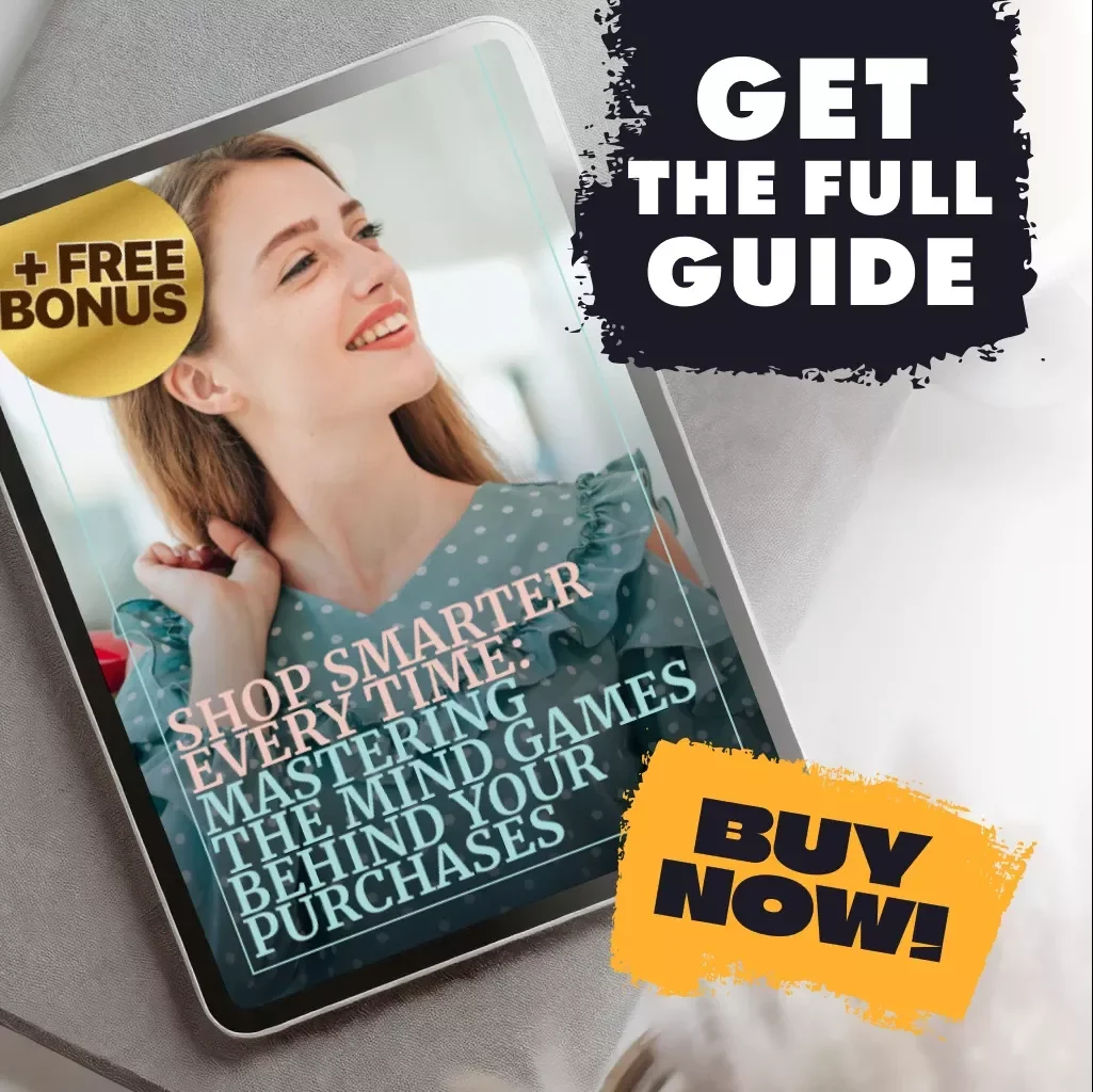 Shop Smarter Every Time: Mastering the Mind Games Behind Your Purchases | Digital Guide | How to Recognize and Avoid Common Shopping Biases | eBook for Smarter Spending and Confident Shopping