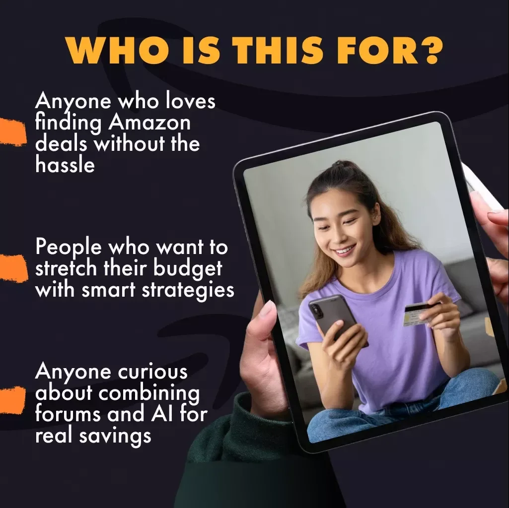 How to Use Forums to Find the Best Amazon Promo Deals | Digital Guide for Smart Shoppers | eBook with Case Study, AI Prompts & Checklist for Amazon Promo Codes