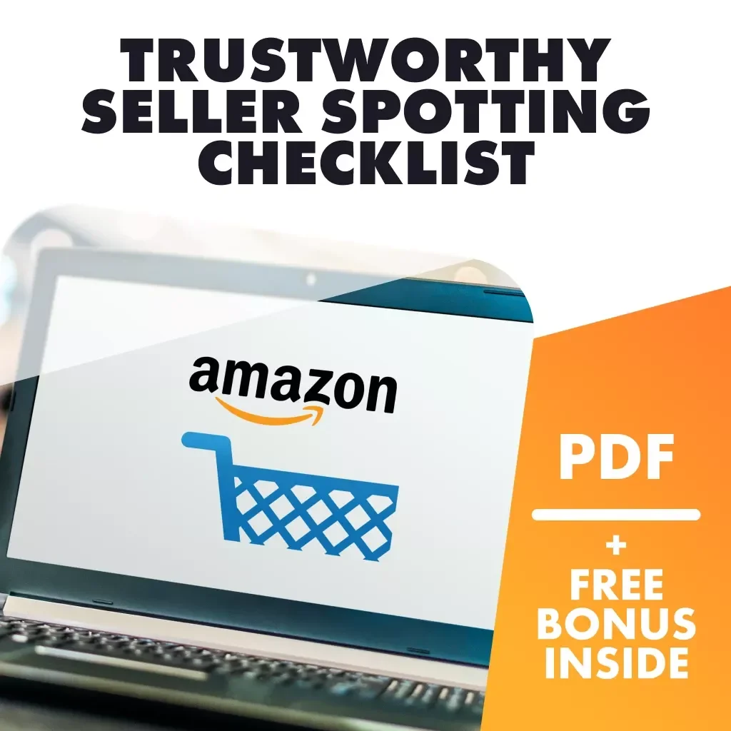 Trustworthy Seller Spotting Checklist | How to Spot Trustworthy Sellers and Avoid Scams | Digital Download eBook & Printable Guide
