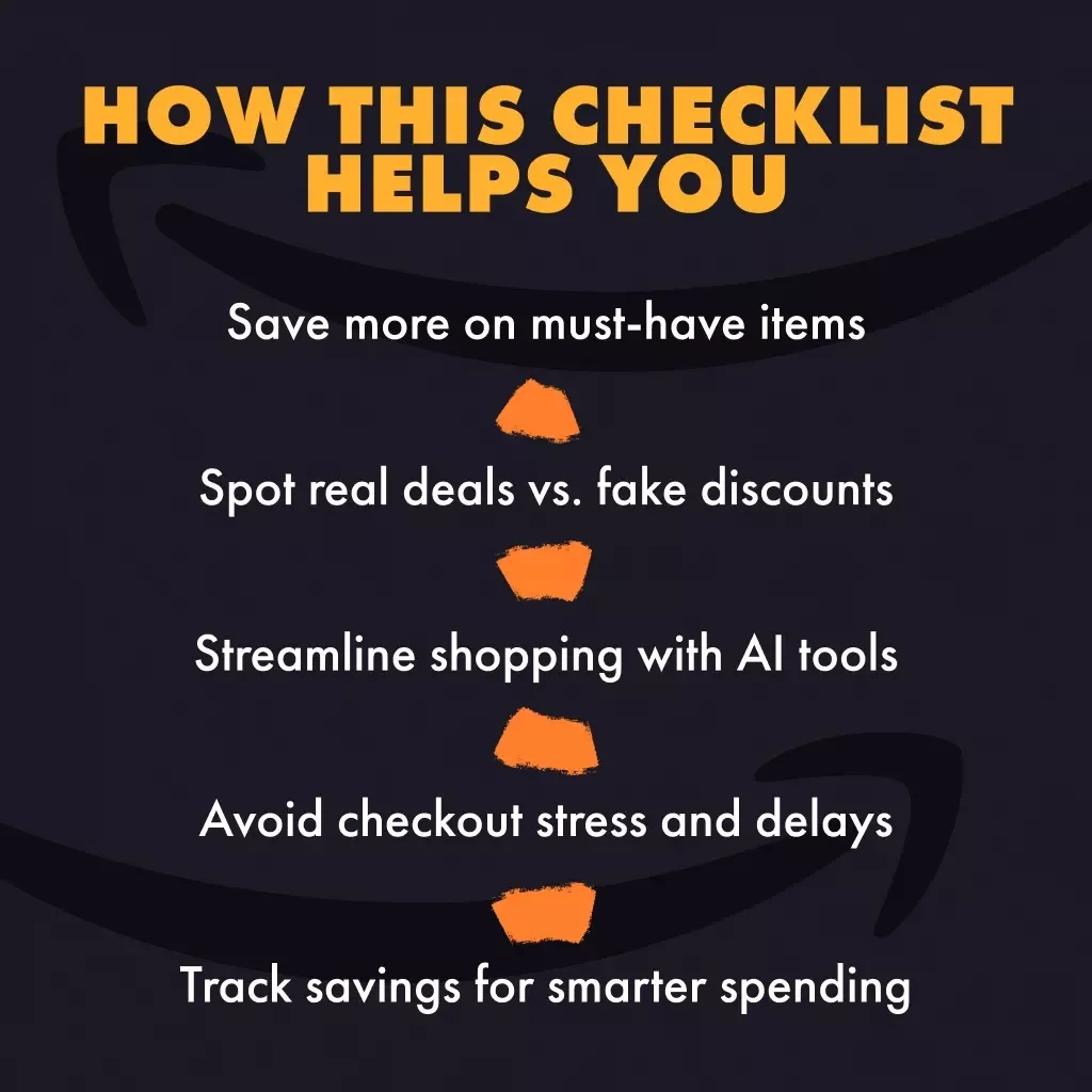 The Ultimate Black Friday Amazon Shopping Strategy Checklist: Save Smart, Shop Smarter – How to Plan Your Black Friday Amazon Shopping Strategy, AI Tips, Must-Have Deals & Bonus eCommerce Offer