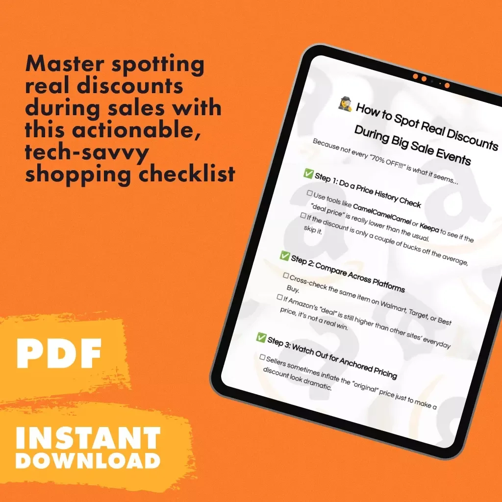 How to Spot Real Discounts During Big Sale Events - Digital Checklist for Smart Shopping