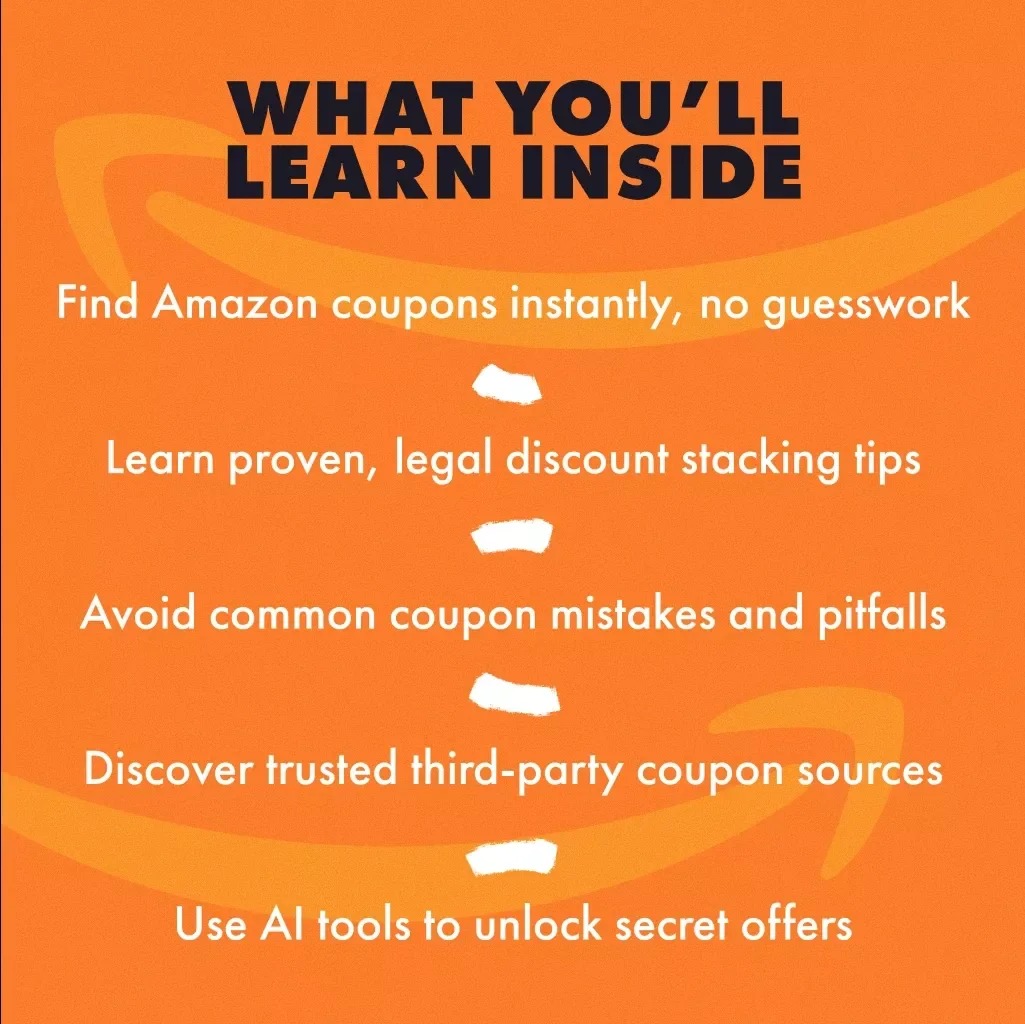 Unlock Big Savings on Amazon with These Proven Coupon Strategies | Digital Guide on How to Get Coupon Code in Amazon | Instant PDF Download | Money-Saving Tips for Amazon Shoppers