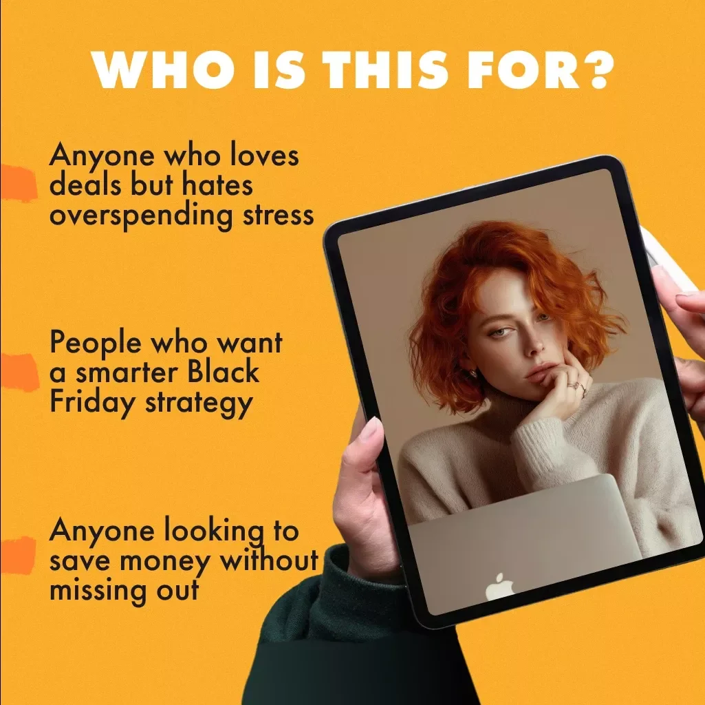 Black Friday Budget Boss: Your Ultimate Overspending Survival Checklist | How to Avoid Overspending During Black Friday | Smart Digital Download for Deal Hunters