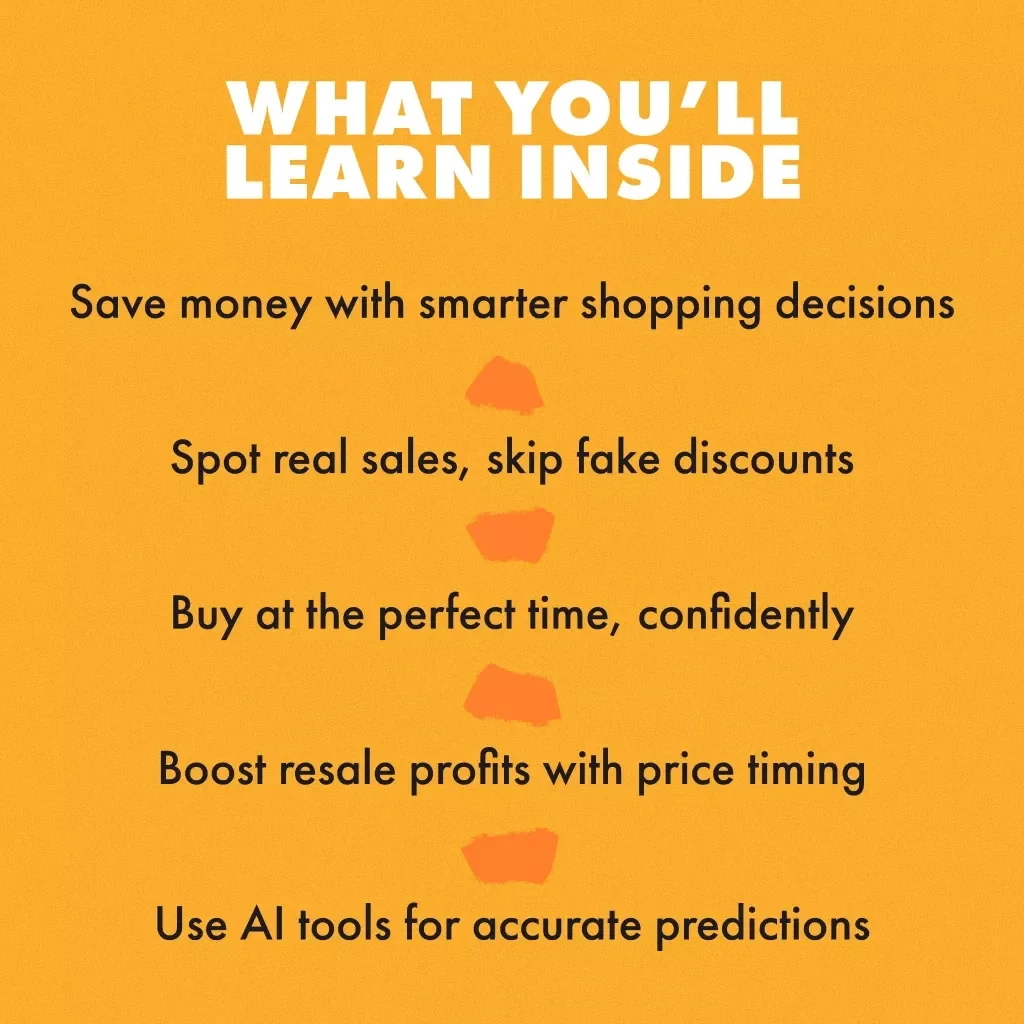 Predicting Price Drops Using Price History | Digital Guide | How to Predict Future Price Drops Using Price History eBook for Smart Shoppers, Resellers & Deal Hunters
