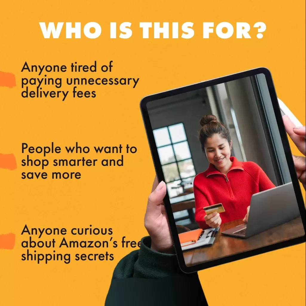 Unlock Free Shipping Secrets and Never Pay Delivery Fees Again | Digital Guide for Smart Online Shopping, How to Maximize Free Shipping and Delivery Options, Amazon Prime Hacks, eBook & Checklist