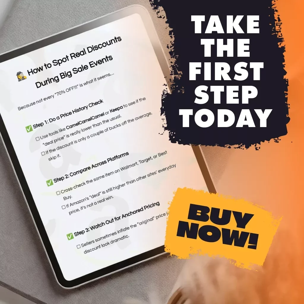 How to Spot Real Discounts During Big Sale Events - Digital Checklist for Smart Shopping