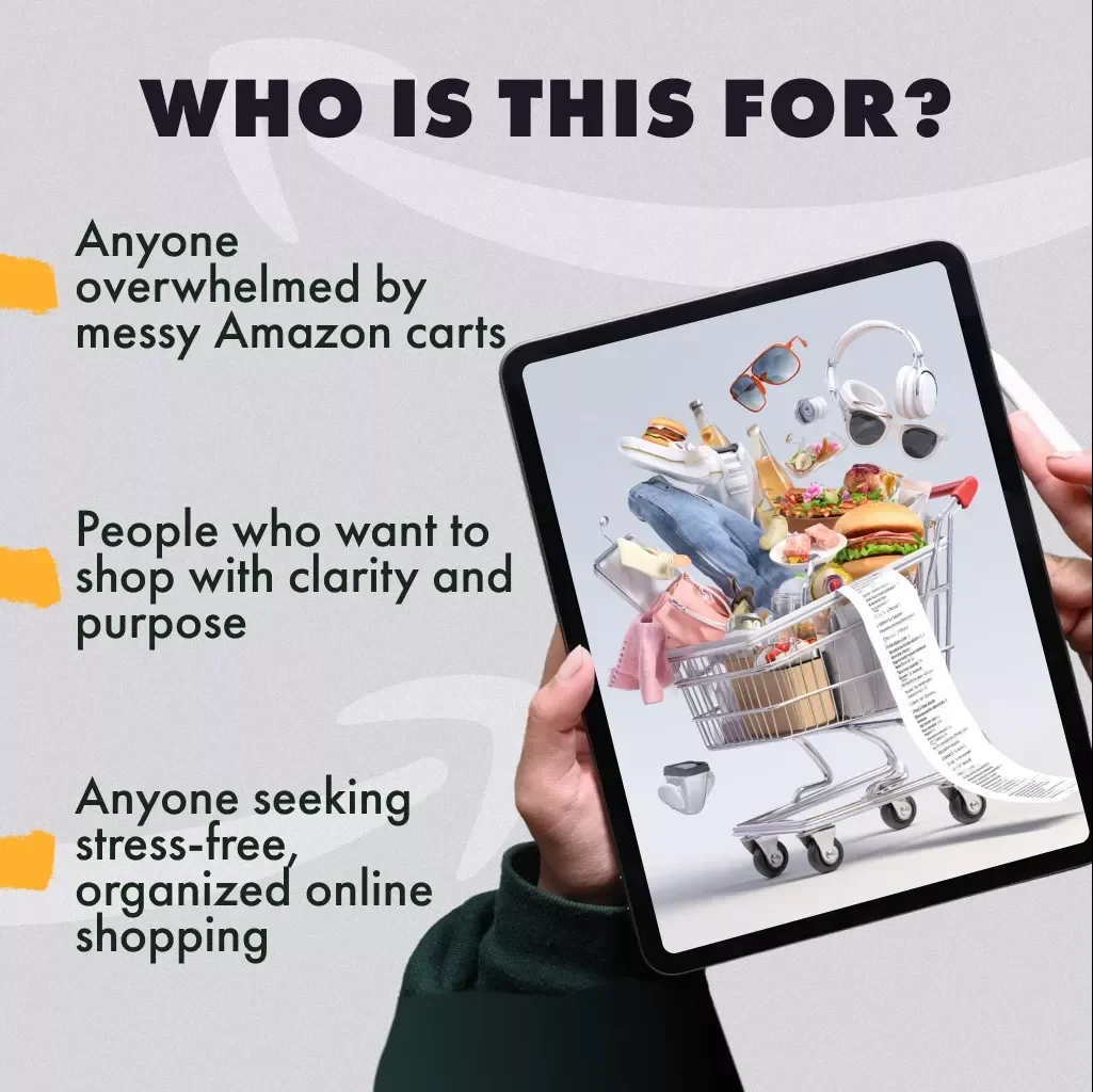Amazon Zen: Mastering the Art of Organized Shopping Lists | Digital Guide for How to Organize Your Amazon Shopping Lists, eBook for Stress-Free Shopping, Downloadable Checklist & Strategies