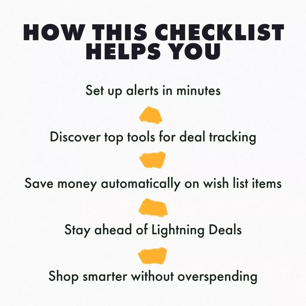The Ultimate Checklist for Setting Up Amazon Price Alerts Like a Pro | Digital Download | How to Set Up Price Alerts for Prime Day Products
