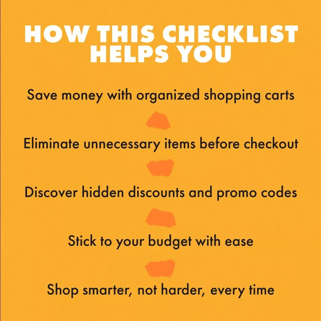 The Smart Cart Checklist: How to Organize Your Shopping Cart for Maximum Savings