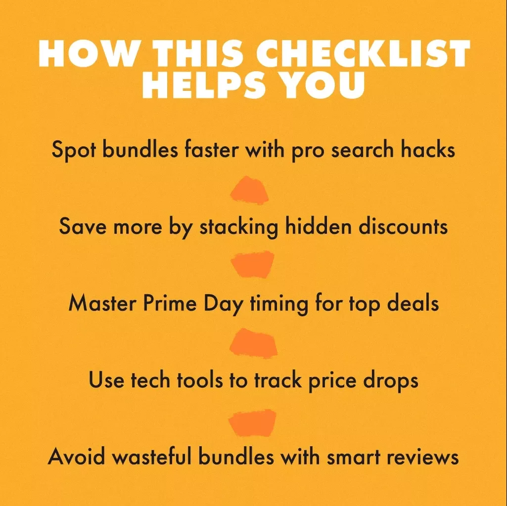 The Ultimate Checklist to Score Amazon Bundle Deals Like a Pro | Digital Download eBook | How to Find Bundle Deals During Prime Day Guide