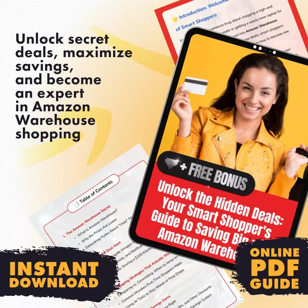 Unlock the Hidden Deals: Your Smart Shopper's Guide to Saving Big with Amazon Warehouse - How to Save on Amazon Warehouse Deals