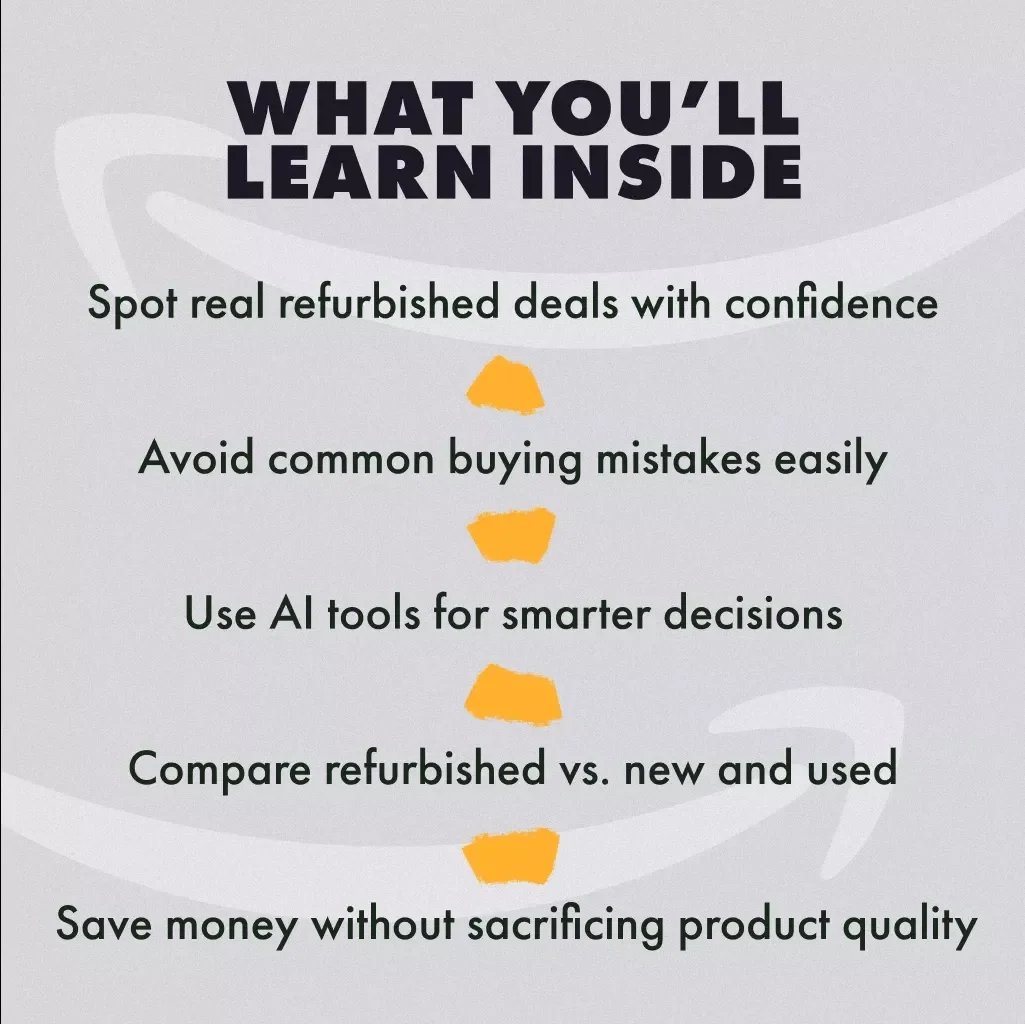 What Refurbished Really Means on Amazon – Digital Guide to Refurbished Deals, AI Review Tools, and Smart Shopping Tips | eBook on What Does Refurbished Mean on Amazon