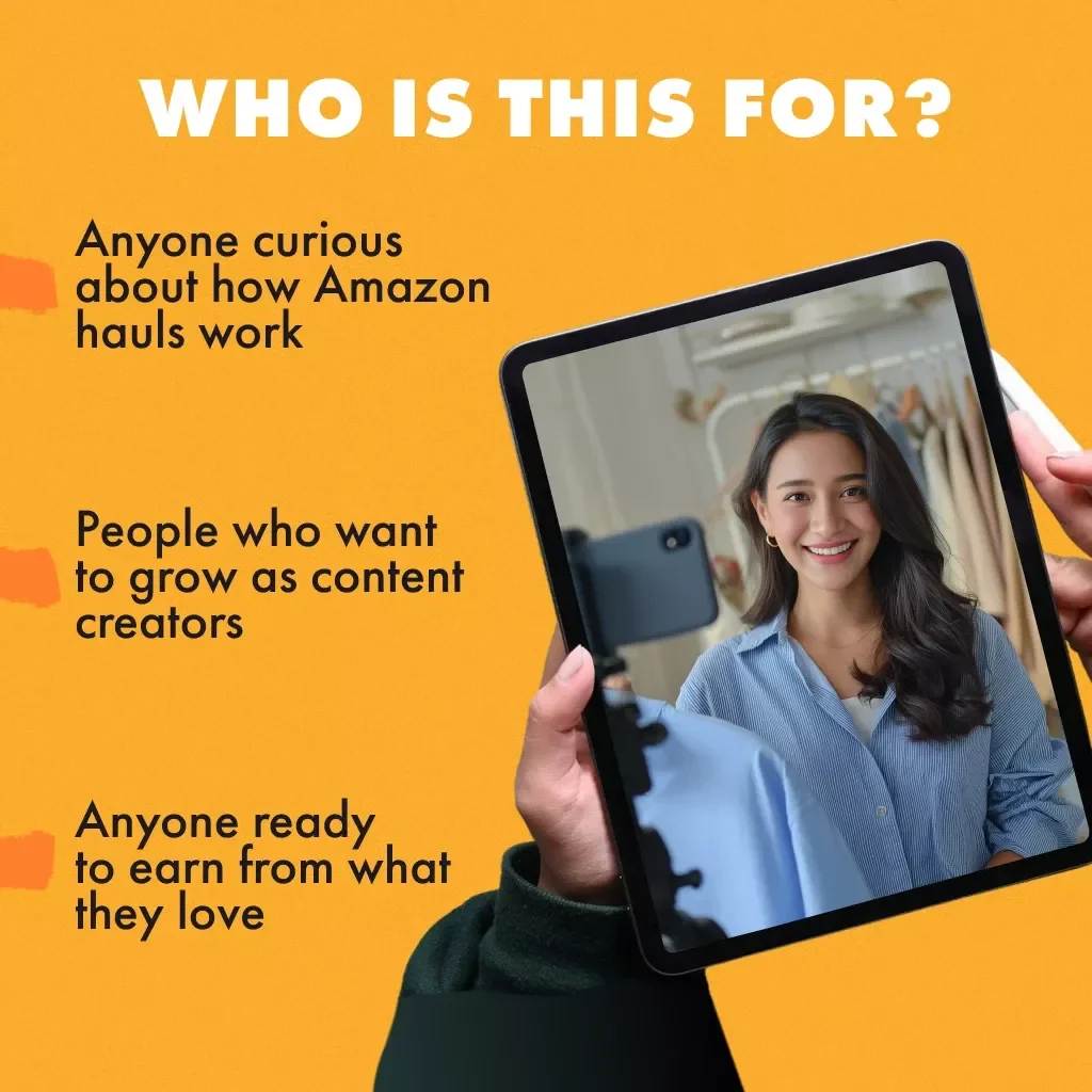 The Amazon Haul Playbook Checklist | Digital Download Guide for How Does Amazon Haul Work | Influencer Content Planning & Affiliate Strategy