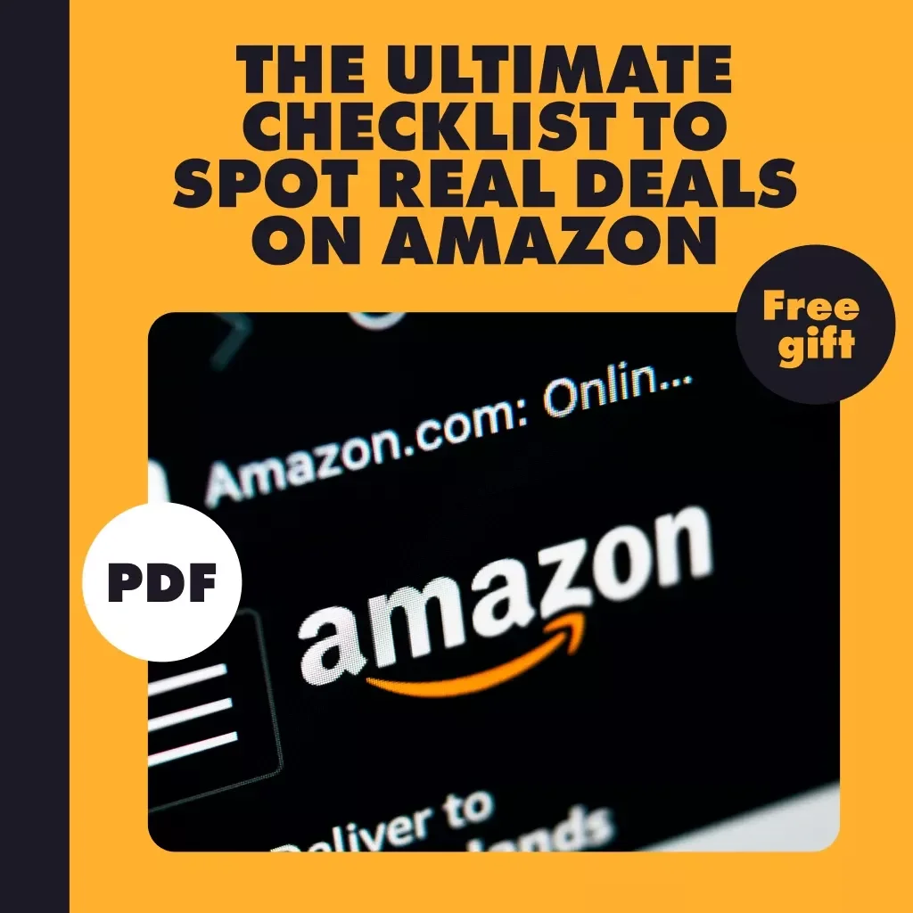 The Ultimate Checklist to Spot Real Deals on Amazon – Digital Download | How to Spot Genuine Prime Day Discounts | Printable PDF Guide for Smarter Amazon Shopping