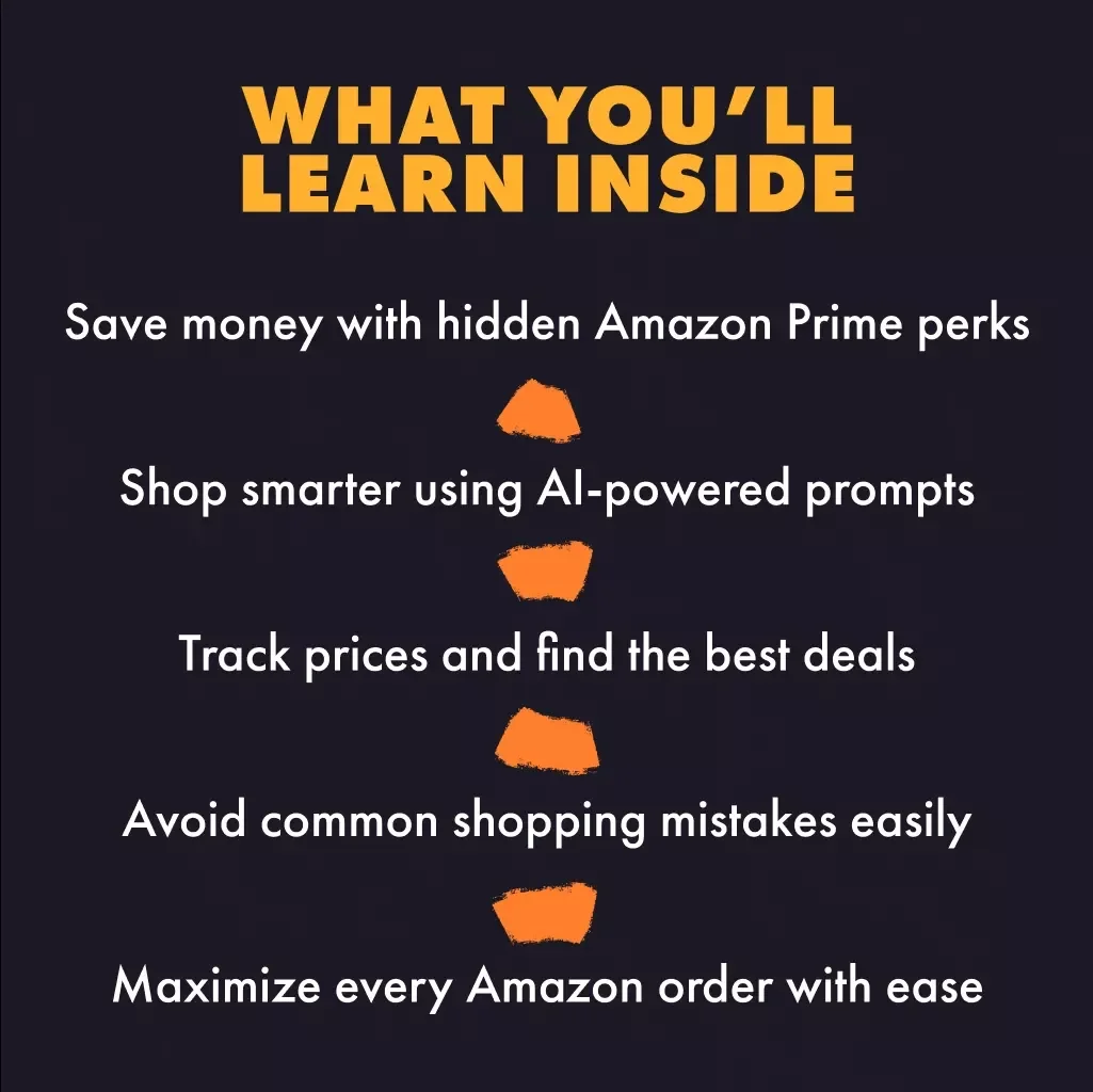 Top Amazon Hacks You Didn’t Know About | Ultimate Guide for Amazon Prime Hacks, Smart Shopping, AI Tools & Secret Saving Tricks – Digital Download eBook PDF