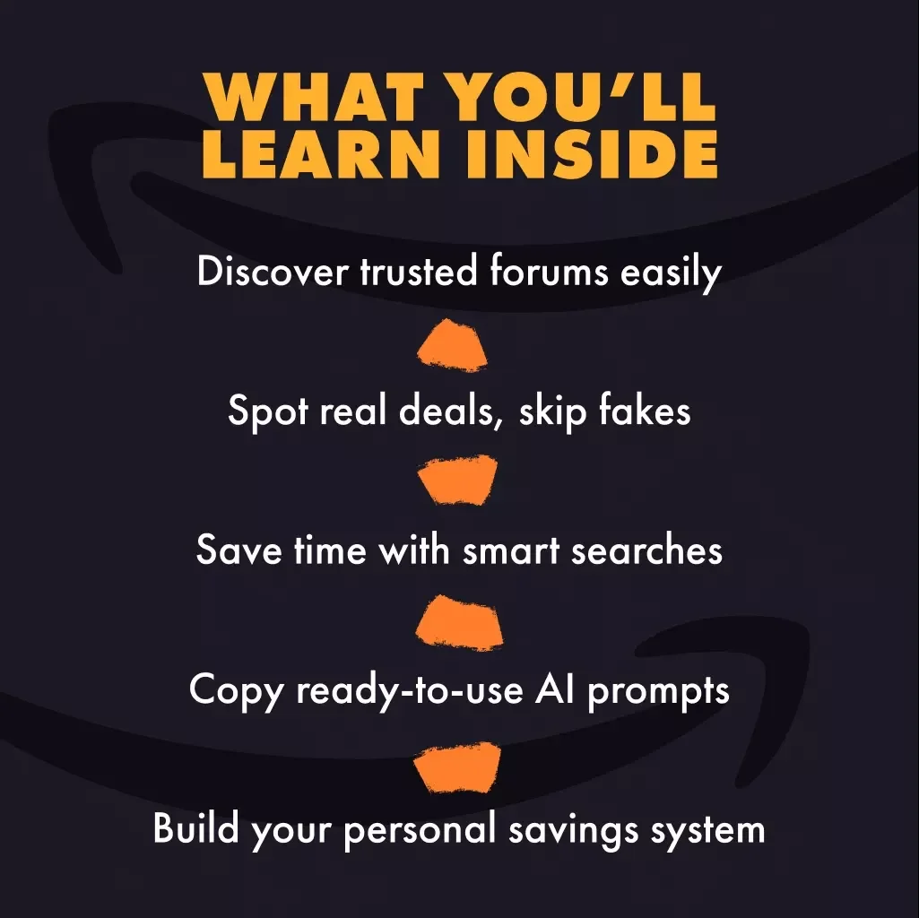 How to Use Forums to Find the Best Amazon Promo Deals | Digital Guide for Smart Shoppers | eBook with Case Study, AI Prompts & Checklist for Amazon Promo Codes