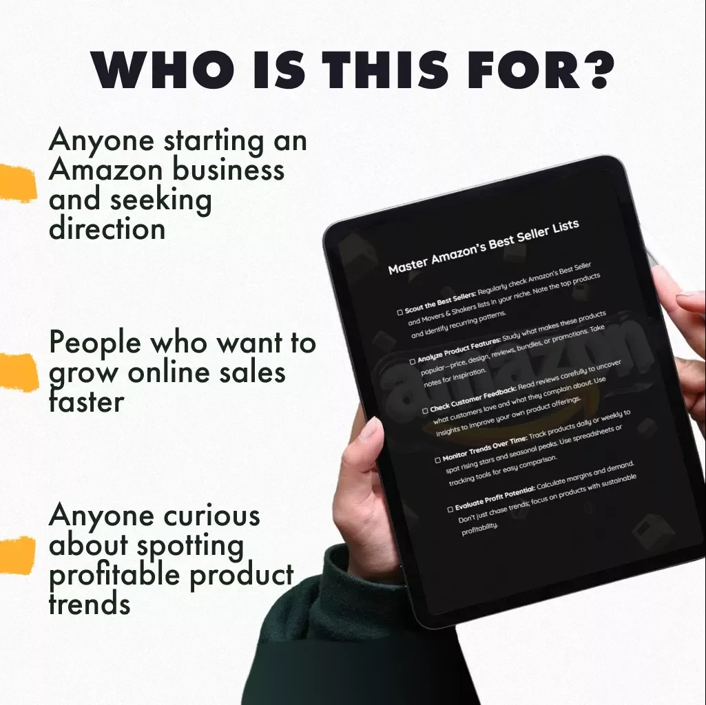 Master Amazon’s Best Seller Lists | Strategic Checklist for Sellers, eBook & Digital Download Guide | How to Use Amazon’s Best Seller and Trending Lists Strategically