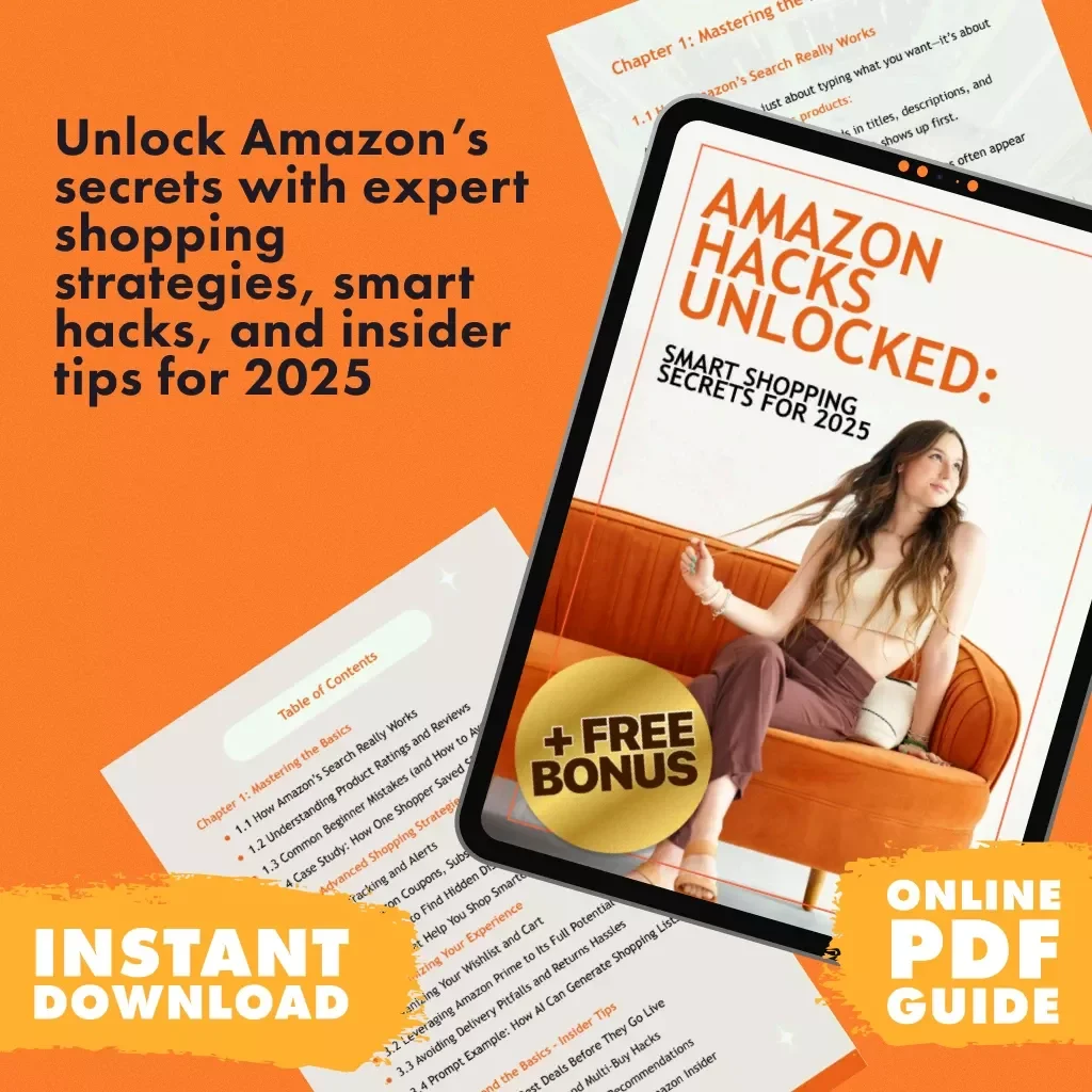 Amazon Hacks Unlocked: Smart Shopping Secrets for 2025 | Ultimate Guide to Amazon Shopping Tips and Hacks