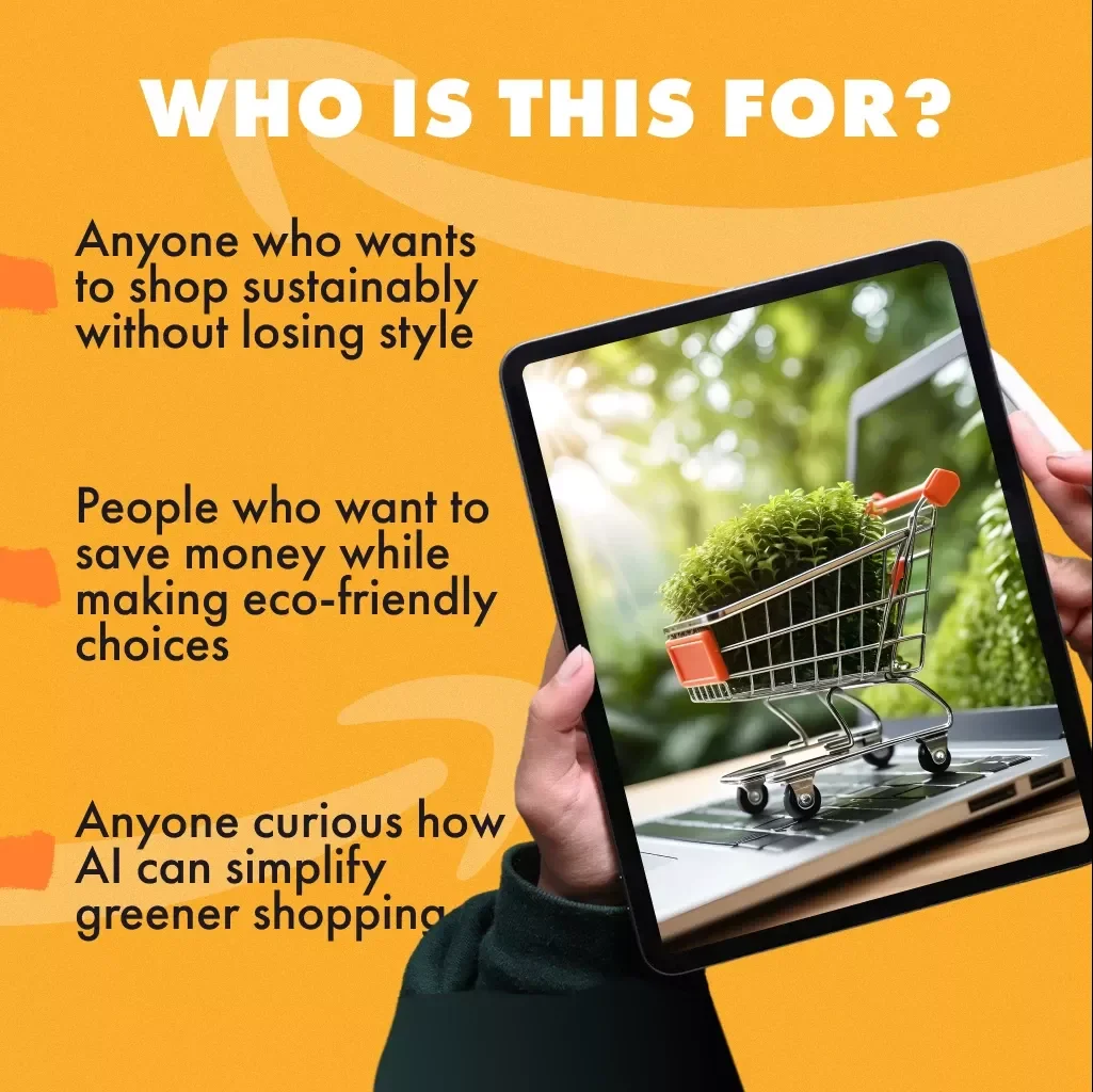 Shopping Sustainably With Style & Savings | Digital Guide | How to Shop Sustainably eBook & Checklist | Eco-Friendly Shopping Tips