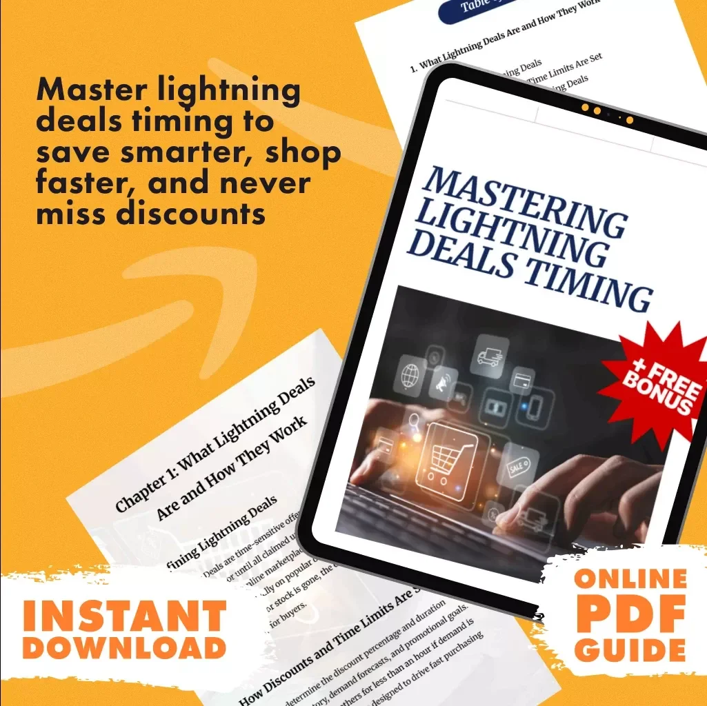 Mastering Lightning Deals Timing | Digital Guide to Understanding Lightning Deals and Their Timing for Smarter Shopping & Savings