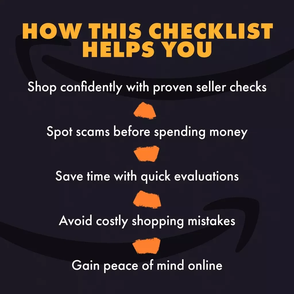The Ultimate Checklist to Master Amazon Seller Reputations | Digital Download Guide | How to Check Seller Reputations Before Buying | Safe Shopping Checklist for Amazon Buyers