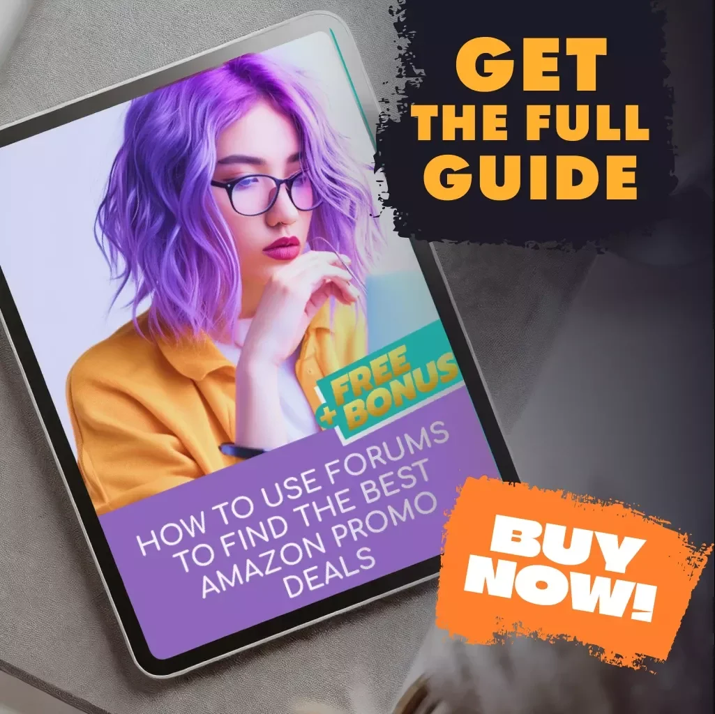 How to Use Forums to Find the Best Amazon Promo Deals | Digital Guide for Smart Shoppers | eBook with Case Study, AI Prompts & Checklist for Amazon Promo Codes