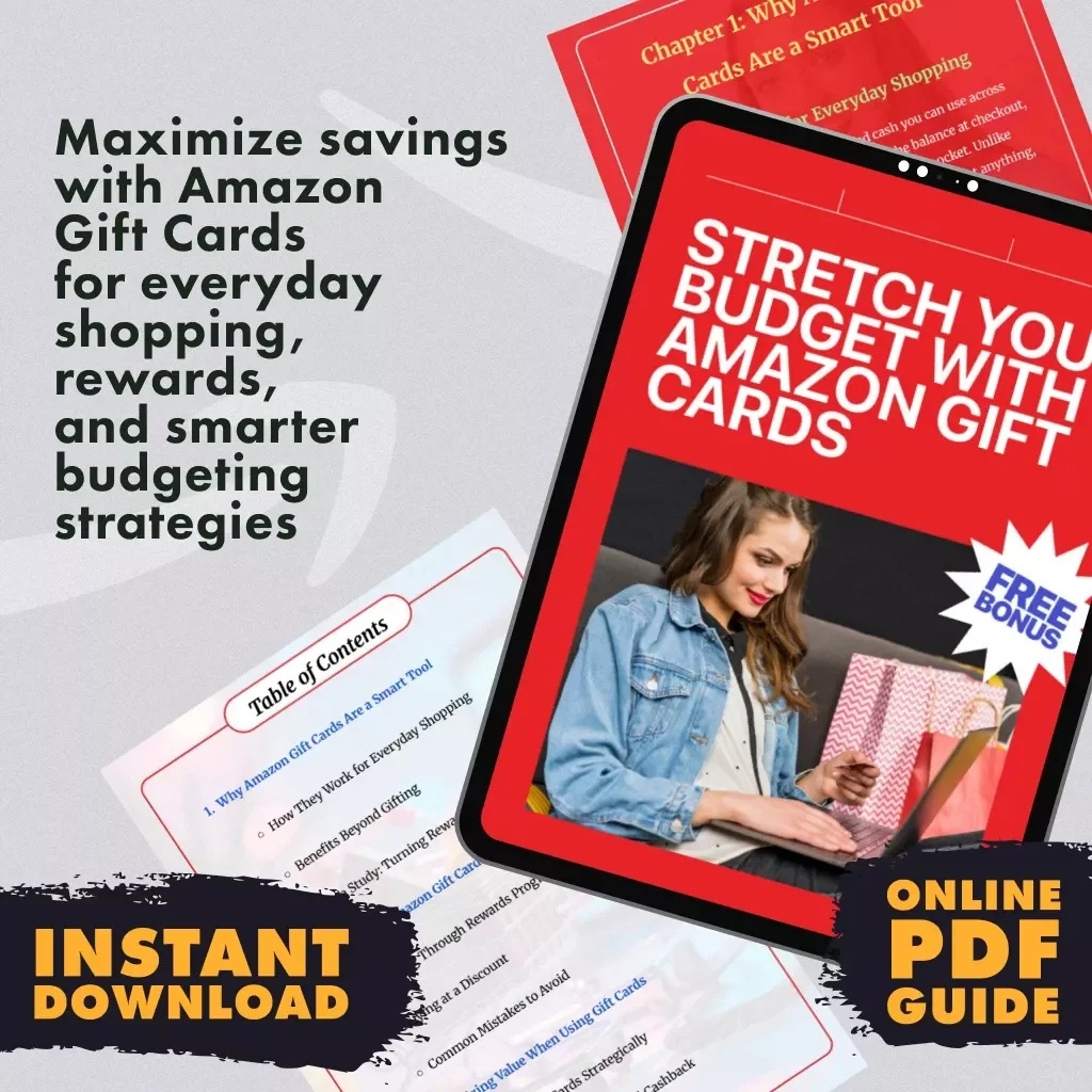 Stretch Your Budget with Amazon Gift Cards: A Guide to Saving Money with Gift Cards