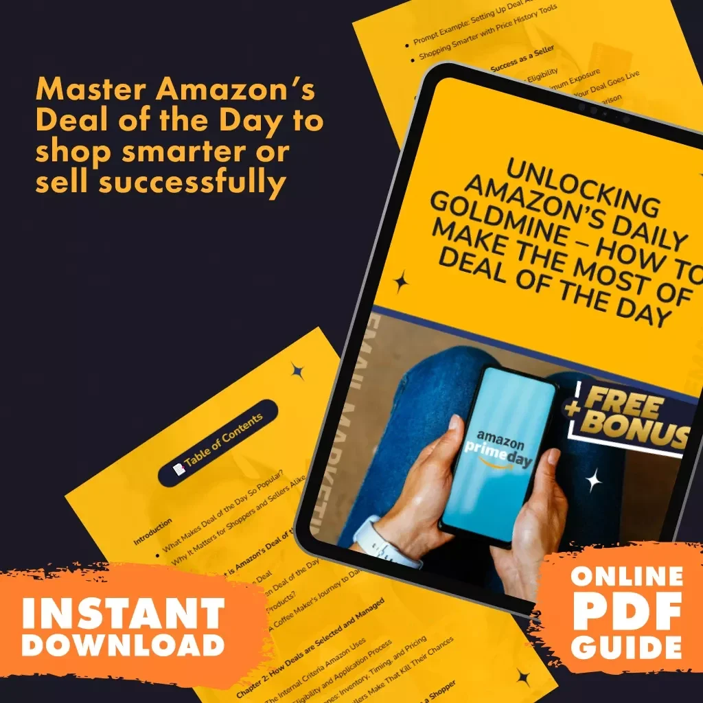 Unlocking Amazon’s Daily Goldmine – How to Make the Most of Deal of the Day | Digital Guide | Seller & Shopper Strategy | How Does Amazon Deal of the Day Work?