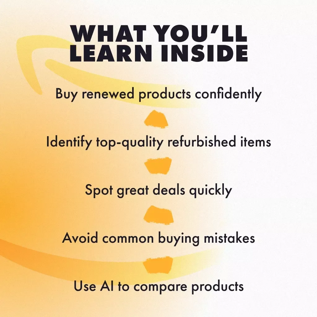 Amazon Renewed: Your Easy Guide to Smart Shopping – What is Amazon Renewed, Tips, Tricks & AI Prompts for Refurbished Electronics, Gadgets, and Home Appliances