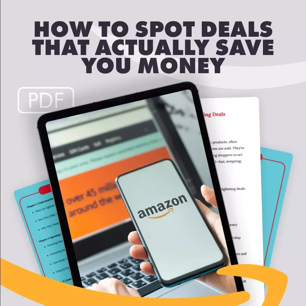 Lightning Smarts: How to Spot Deals That Actually Save You Money | Digital Guide for Smart Shoppers, eBook, Checklist for Lightning Deals