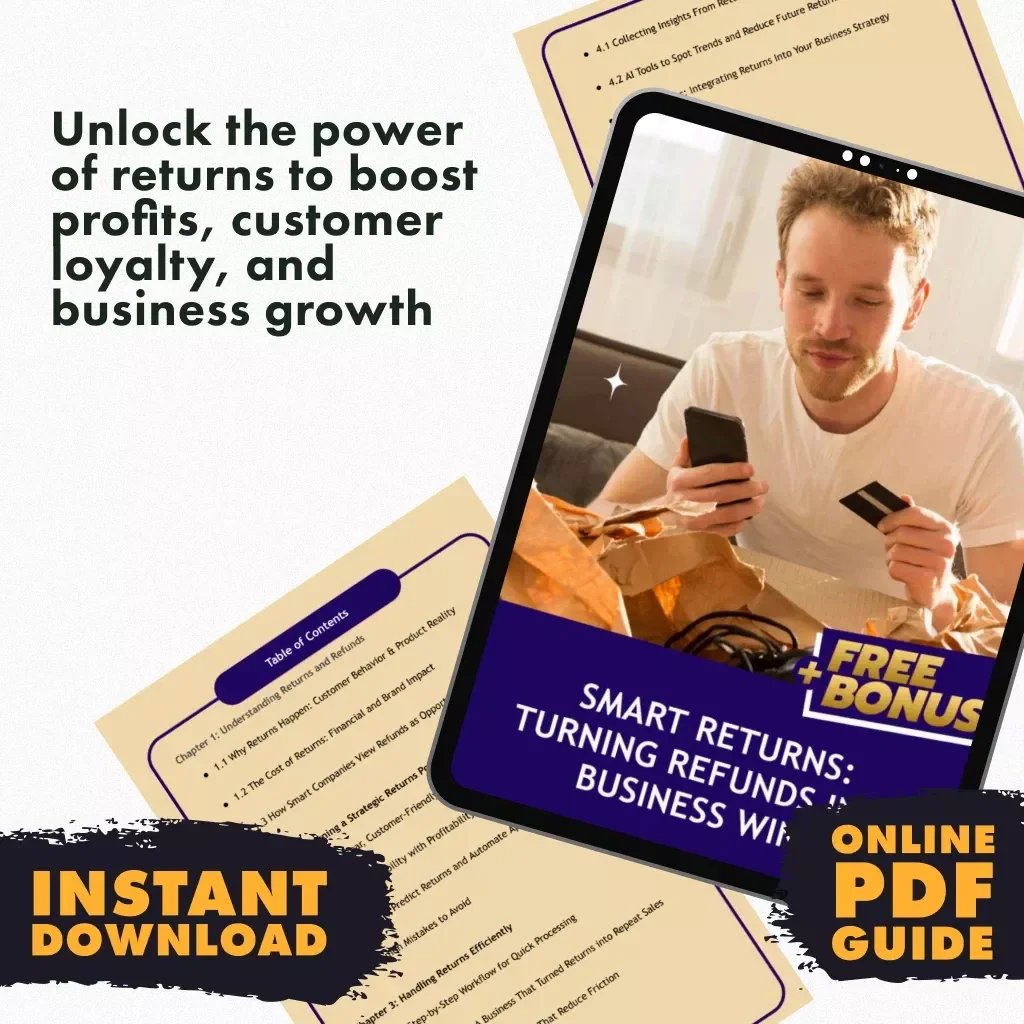 Smart Returns: Turning Refunds Into Business Wins – A Strategic Guide for Handling Returns & Refunds