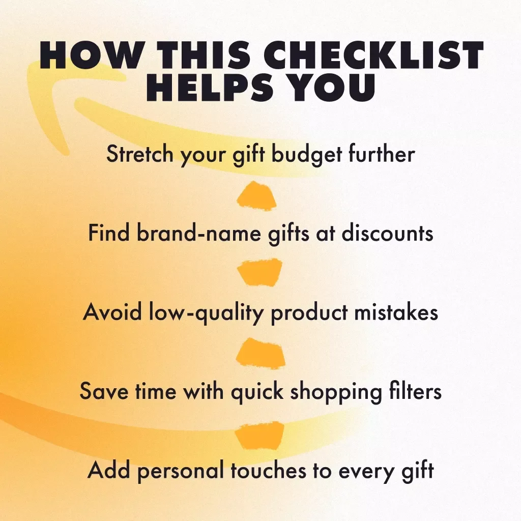Budget-Friendly Gifting with Amazon Warehouse | Digital Checklist | How to Use Amazon Warehouse for Gifting on a Budget | Money-Saving Gift Guide | Printable Download