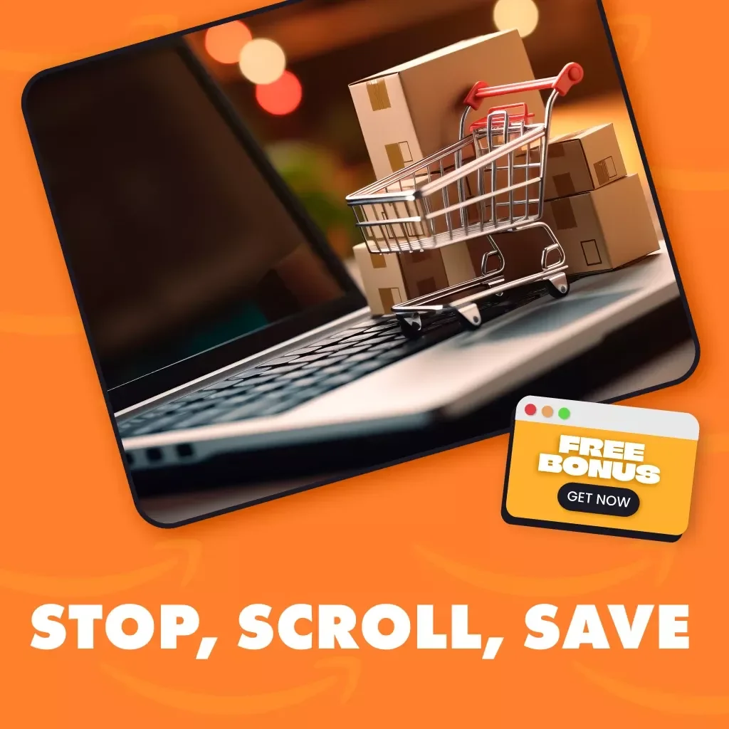 Stop, Scroll, Save: Your Ultimate Checklist to Outsmart Impulse Buying on Amazon | Printable Digital Download | Money-Saving Guide & Budgeting Tool
