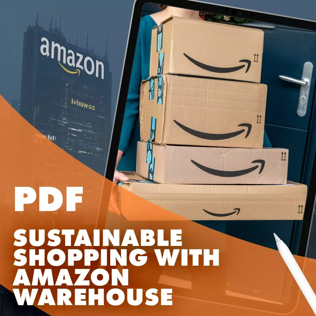 Sustainable Shopping with Amazon Warehouse | Digital Guide for Eco-Friendly Bargain Hunters | How to Use Amazon Warehouse for Sustainable Shopping