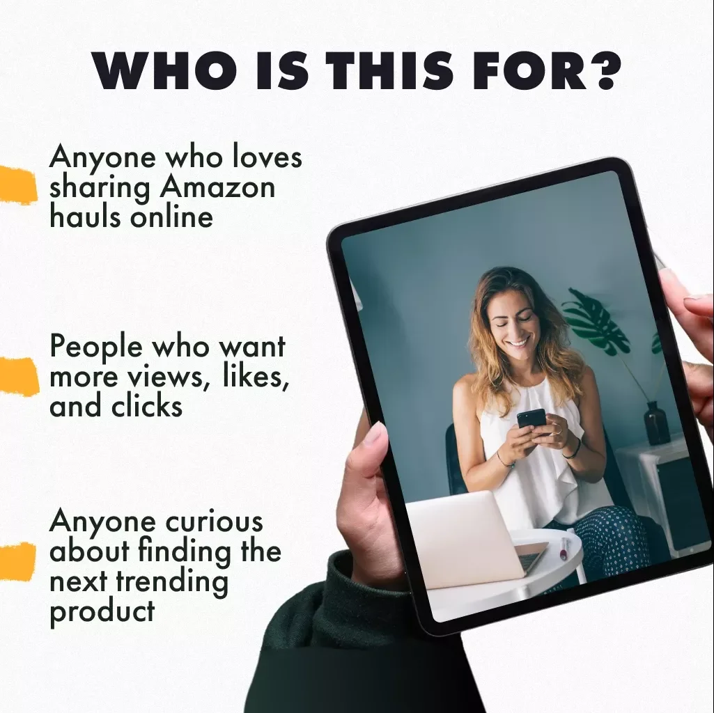 How to Find the Hottest Items for Your Next Amazon Haul | Digital Guide for How to Find Trending Items to Include in Your Haul, eBook, Checklist for Amazon Haul Trends