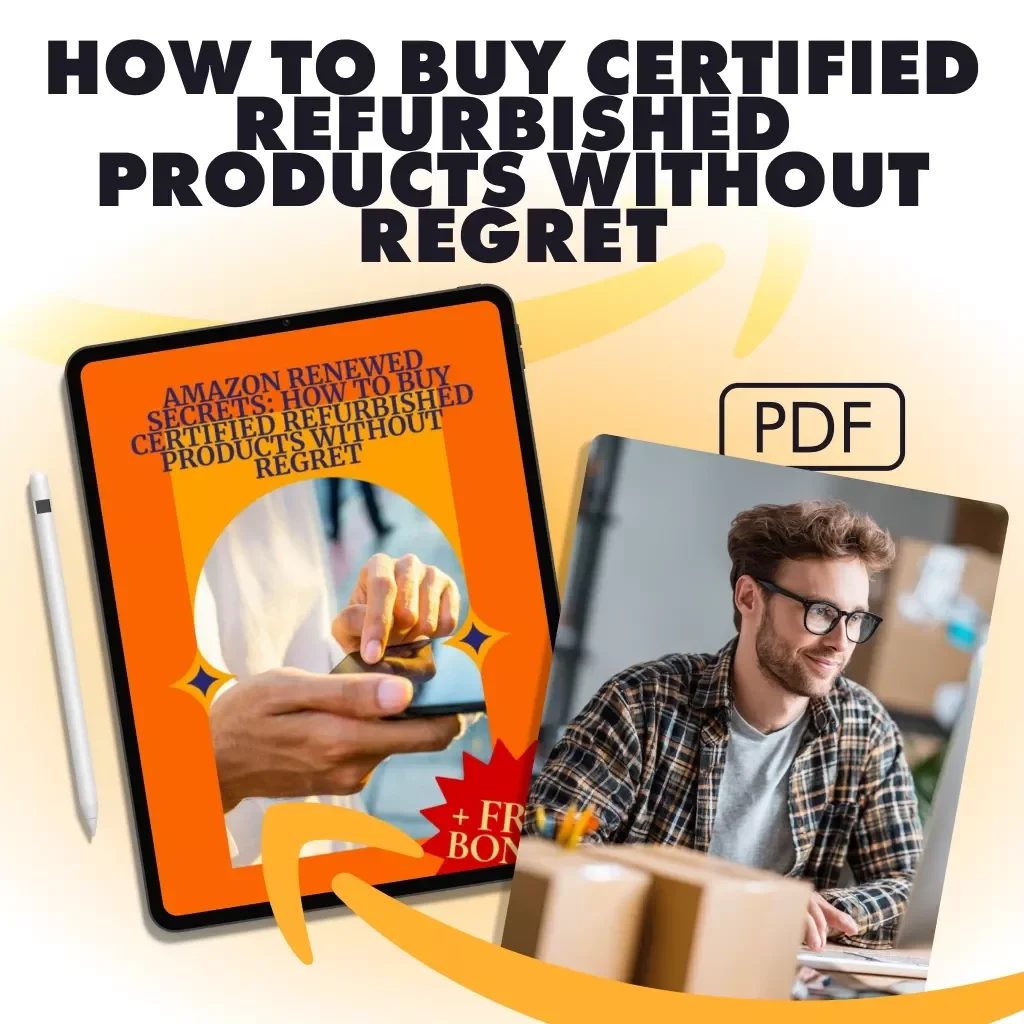 Amazon Renewed Secrets: How to Buy Certified Refurbished Products Without Regret | Digital Guide to Buying Safely on Amazon Renewed | eBook, Checklist, Downloadable Resource