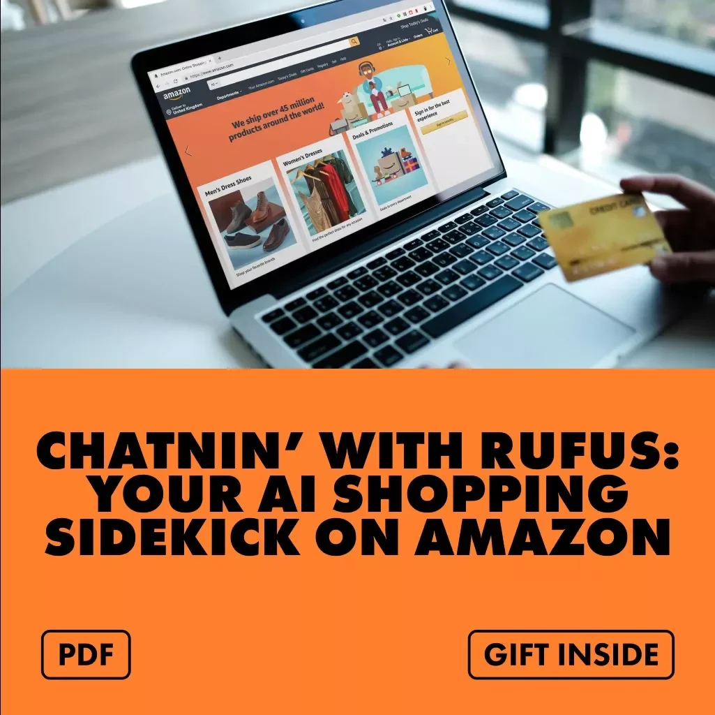 Chatnin’ with Rufus: Your AI Shopping Sidekick on Amazon – eBook Guide to What is Rufus Amazon AI Shopping Assistant | Digital Download, PDF, AI Buyer’s Companion, eCommerce Tool