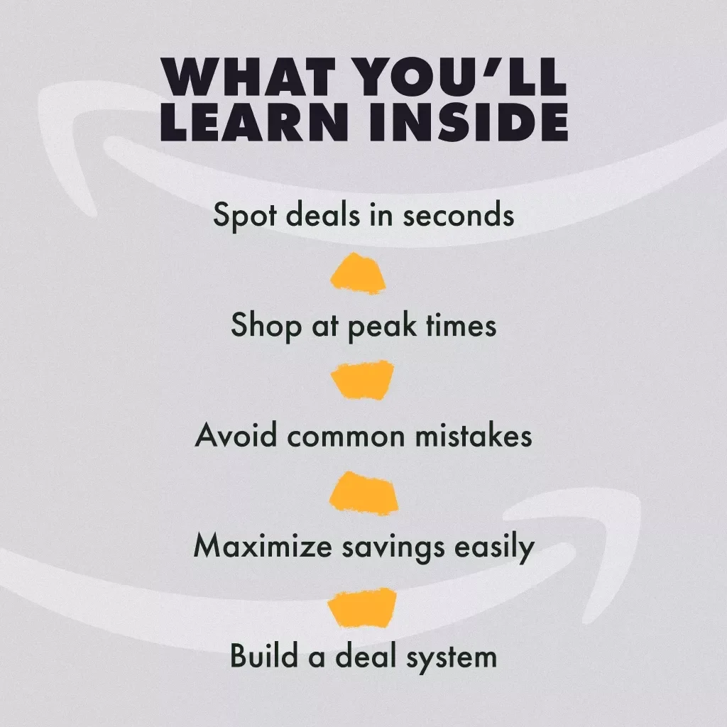 Quick-Start Guide to Finding Amazon Lightning Deals Fast & Easy | Digital Download eBook for Savvy Shoppers, Bargain Hunters & Amazon Deal Finders