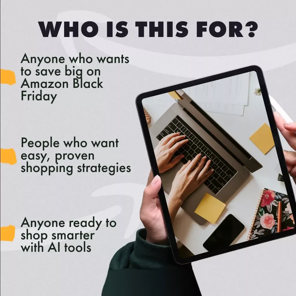 Black Friday Amazon Shopping Masterplan | Digital Guide to How to Shop Black Friday on Amazon, Save Big with AI Tools & Smart Strategies