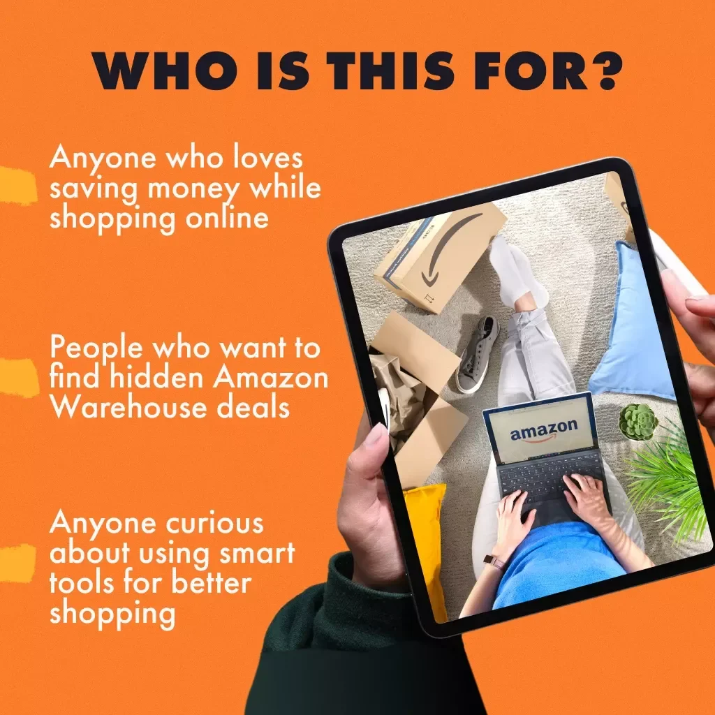Smart Amazon Warehouse Shopping Guide | How to Shop Amazon Warehouse Deals, Find Discounts, Track Prices & Save Money | Digital Download eBook