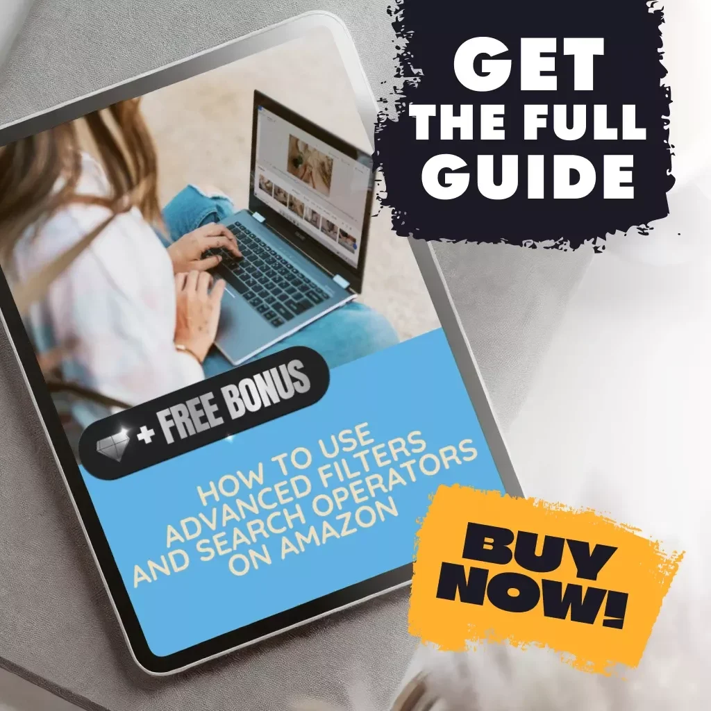 How to Use Advanced Filters and Search Operators on Amazon | The Ultimate Guide for Smarter Shopping