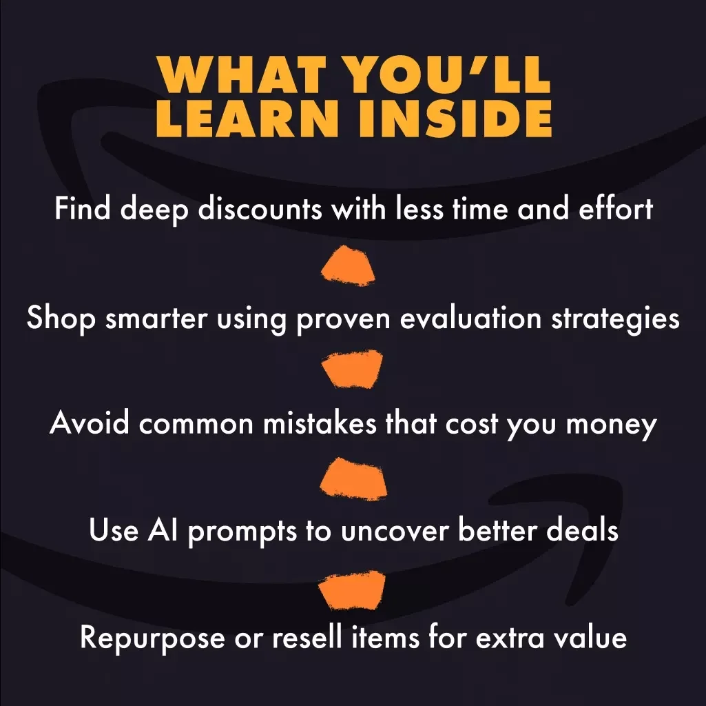 Amazon Warehouse: Guide to the Best Discounts – Digital Guide to How to Find the Best Discounts on Amazon Warehouse Items, eBook for Smart Shoppers, Bargain Hunting Tips & AI Prompt Examples