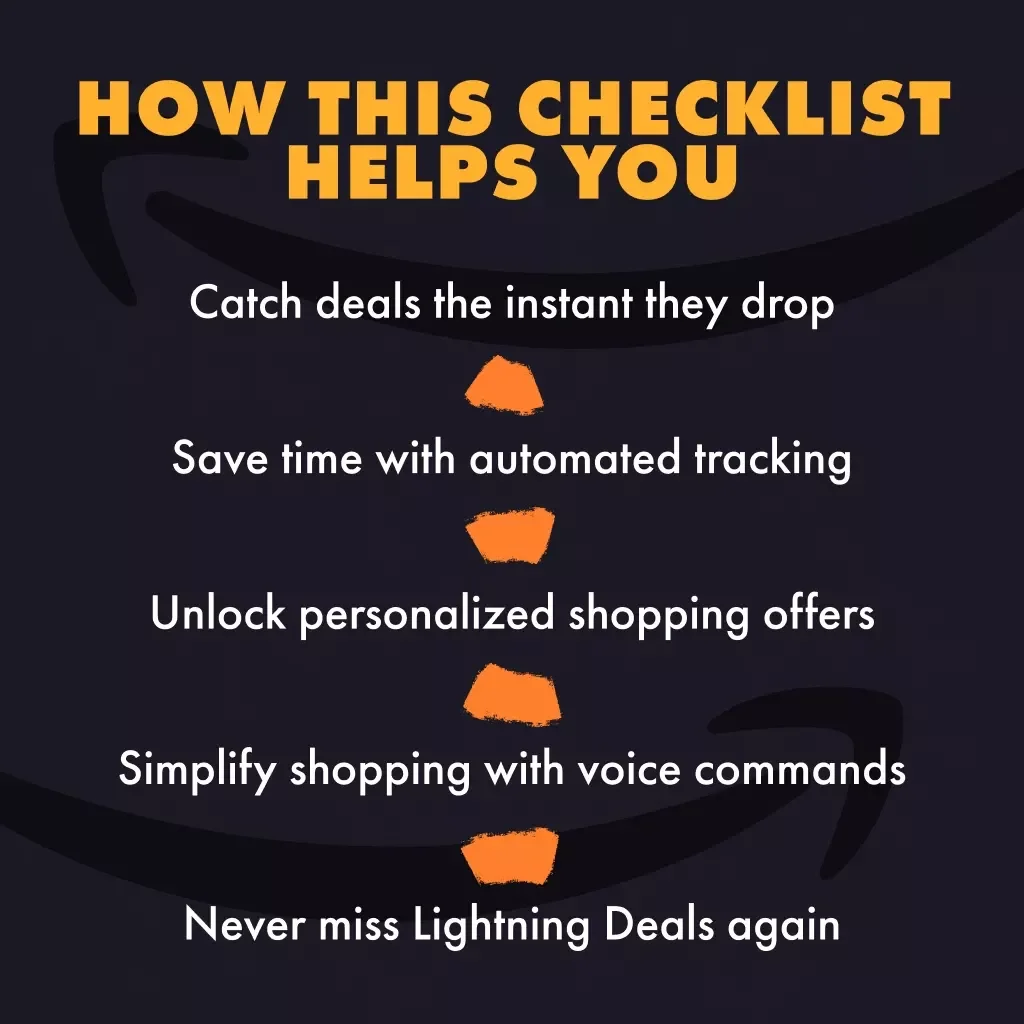 Alexa Deal Alerts Checklist | Digital Download for Utilizing Amazon's Alexa for Deal Notifications, Shopping Savings & Voice Commands