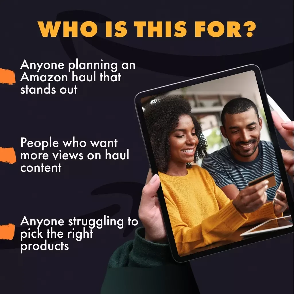 How to Choose Products for an Amazon Haul That Pops | Digital Download Guide for Content Creators, Influencers & Shoppers | eBook & Checklist on How to Choose Products for an Amazon Haul