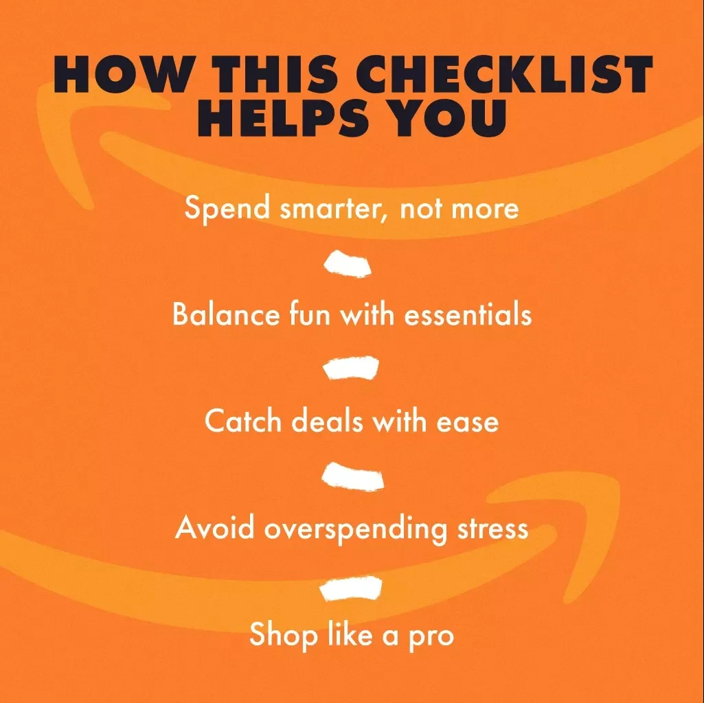 The Amazon Haul Budget Checklist | Digital Download Shopping Guide | How to Budget for Your Amazon Haul Shopping Spree | Printable Budgeting Planner for Online Shopping