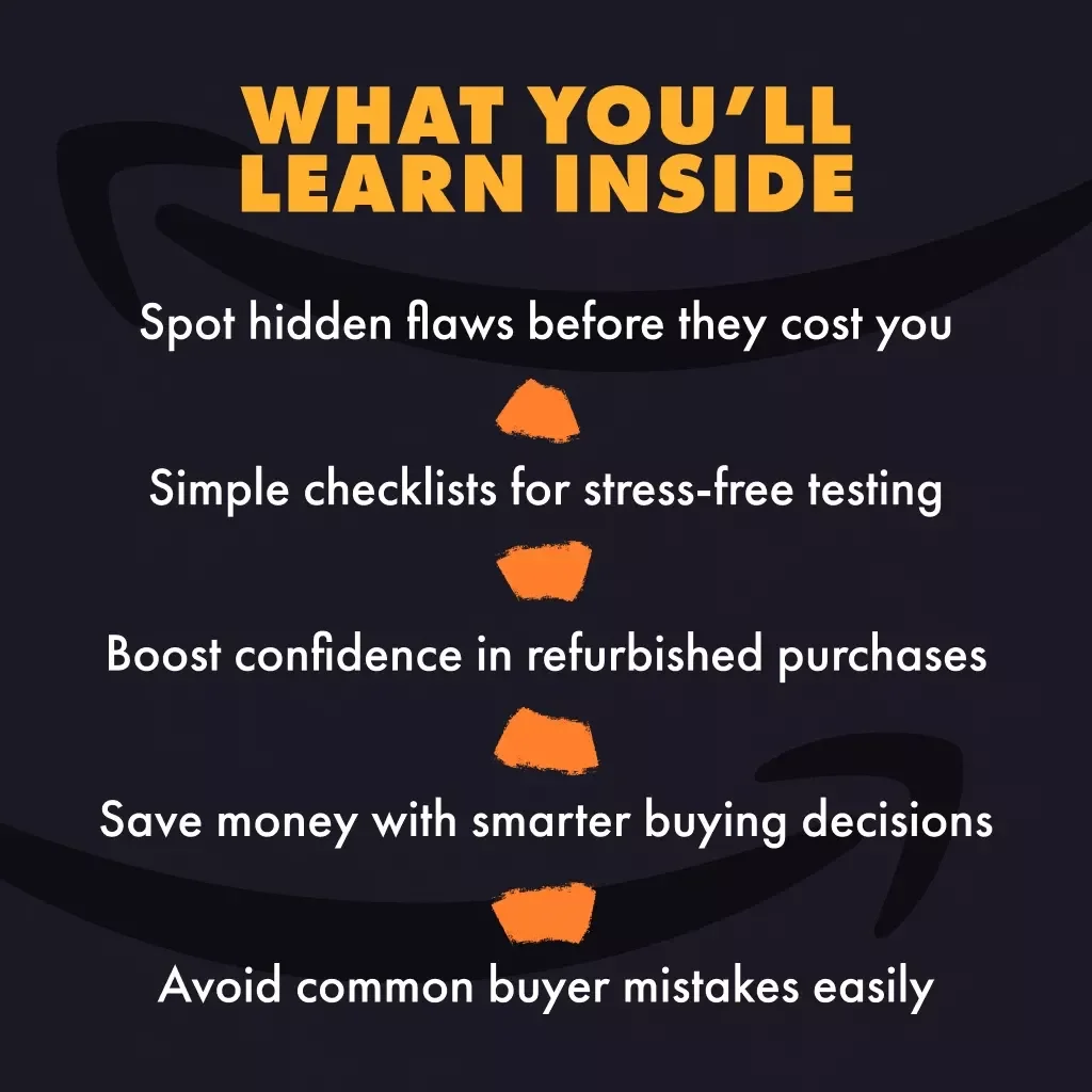 Renewed & Ready: The Smart Shopper’s Guide to Testing Amazon Refurbished Electronics | Digital Download Guide | How to Test Amazon Renewed Electronics for Quality eBook