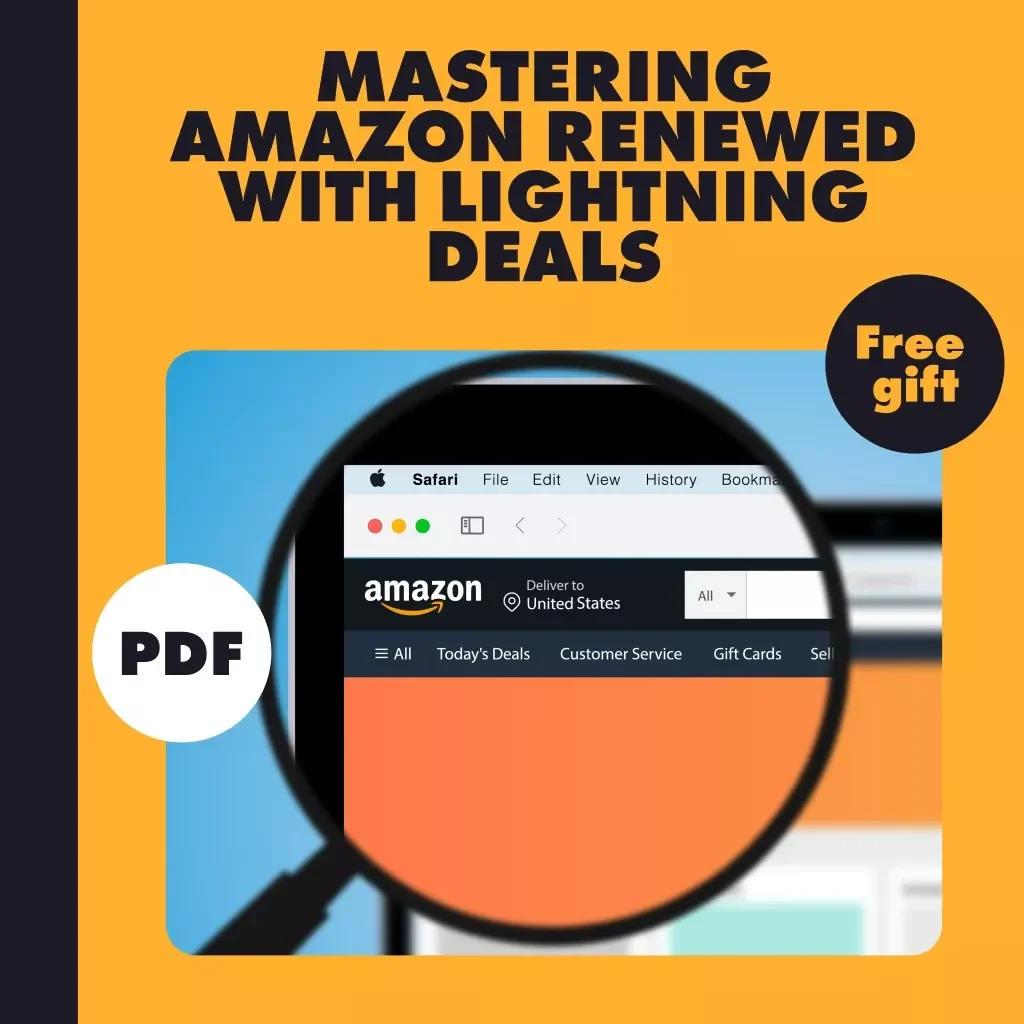 Renewed Deals, Lightning Speed: Mastering Amazon Renewed with Lightning Deals | Digital Guide | How to Combine Amazon Renewed with Lightning Deals | eBook for Amazon Sellers
