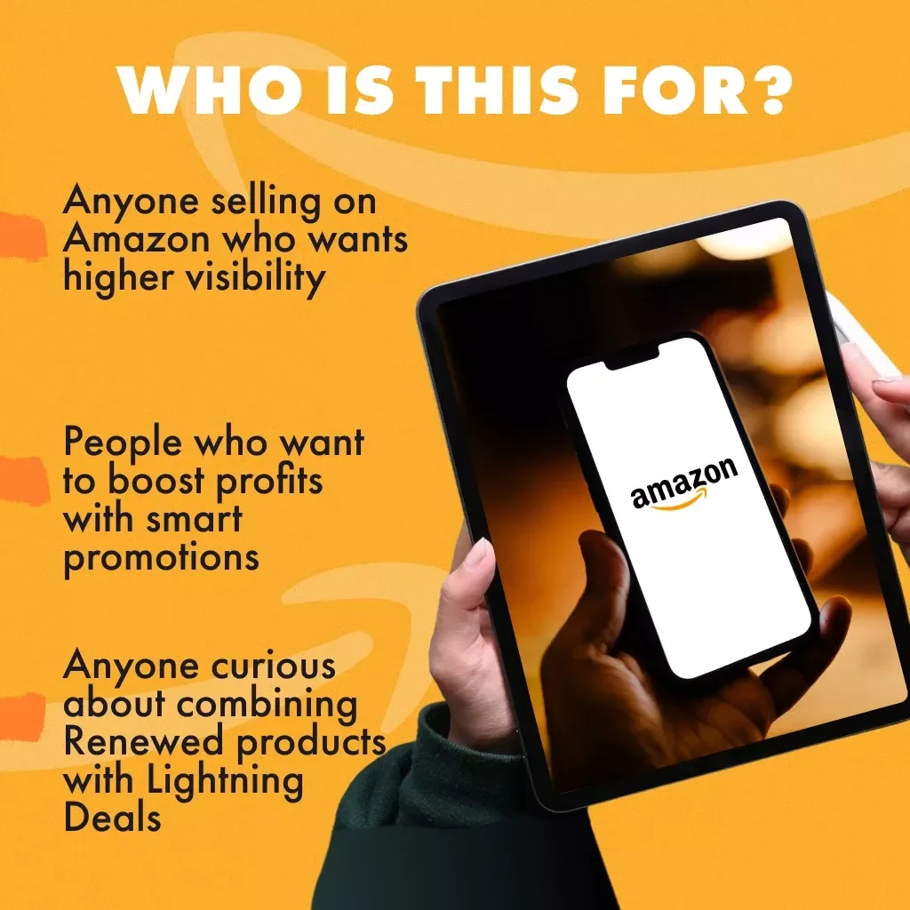Renewed Deals, Lightning Speed: Mastering Amazon Renewed with Lightning Deals | Digital Guide | How to Combine Amazon Renewed with Lightning Deals | eBook for Amazon Sellers