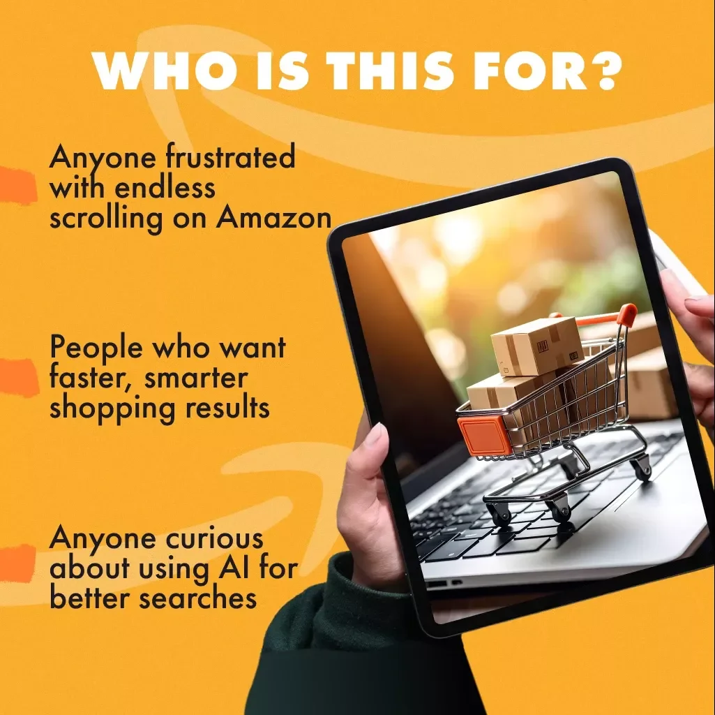 Search Like a Pro on Amazon | Digital Download Guide | Learn how to use amazon’s search algorithm to your advantage, A9 & A10 explained, keyword strategies, hidden deals, AI tools, eBook for smarter shopping & sellers