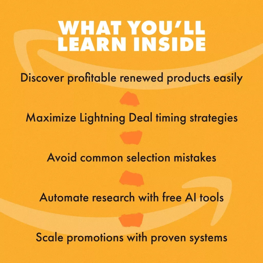Renewed Deals, Lightning Speed: Mastering Amazon Renewed with Lightning Deals | Digital Guide | How to Combine Amazon Renewed with Lightning Deals | eBook for Amazon Sellers